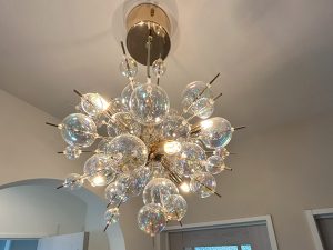 バブルシャンデリア
